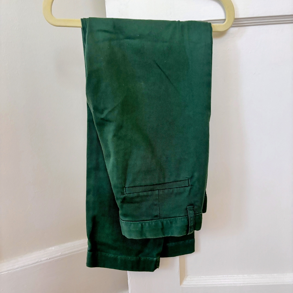 Dark Green Pants